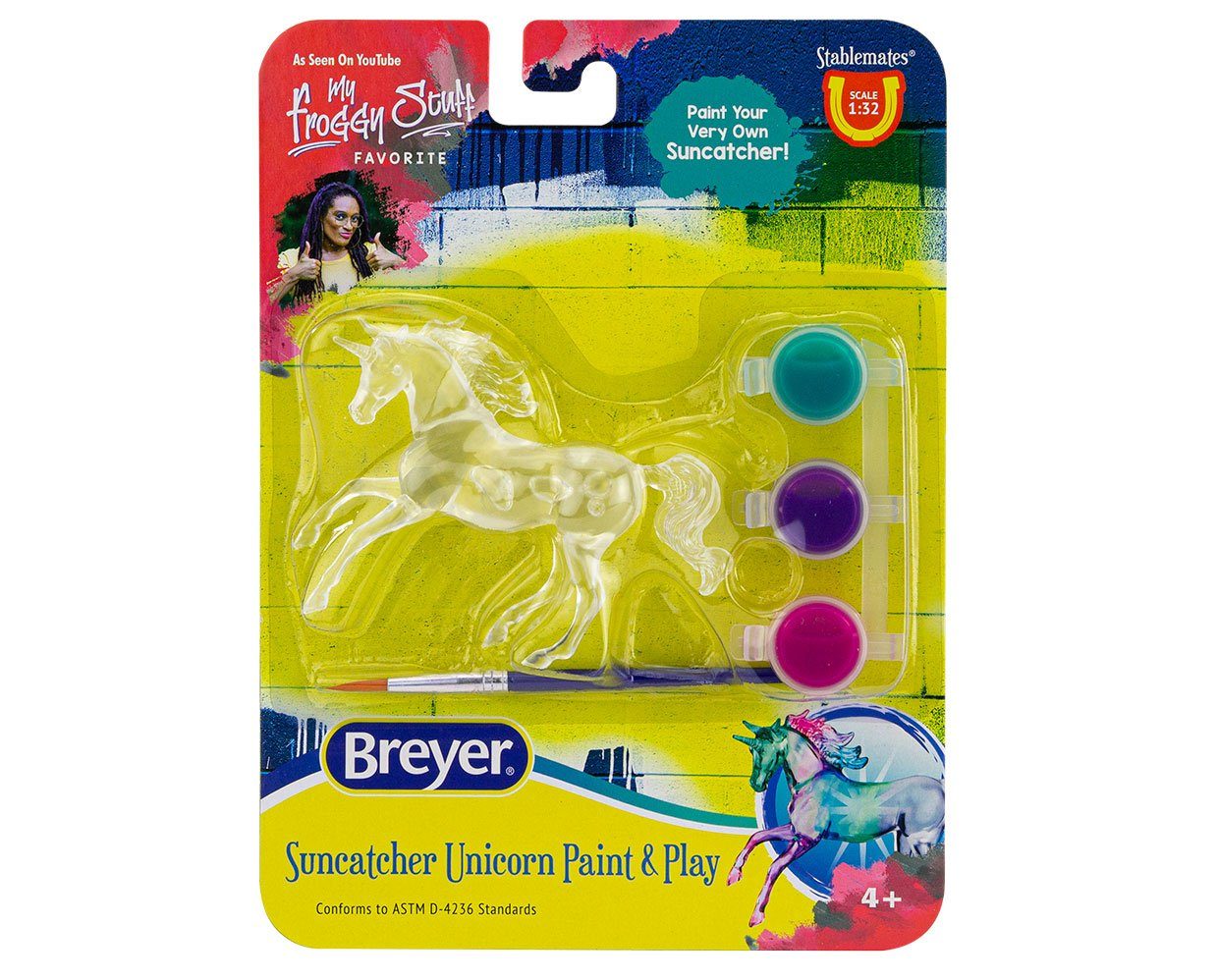 Breyer Suncatcher Unicorn Paint & Play