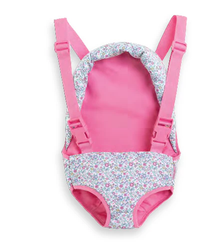 Bright Pink Floral Baby Doll Sling