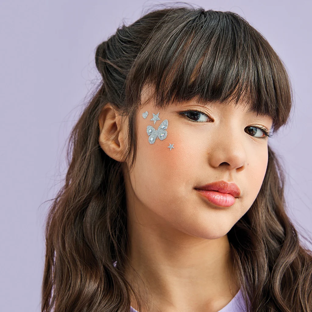 Butterfly Gems Face & Body Stickers - Image 2