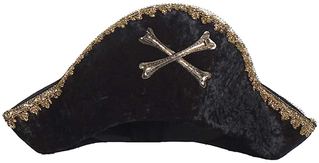 Captain Hook Hat Black