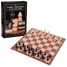 Cardinal Classics: Chess, Checkers & Tic Tac Toe
