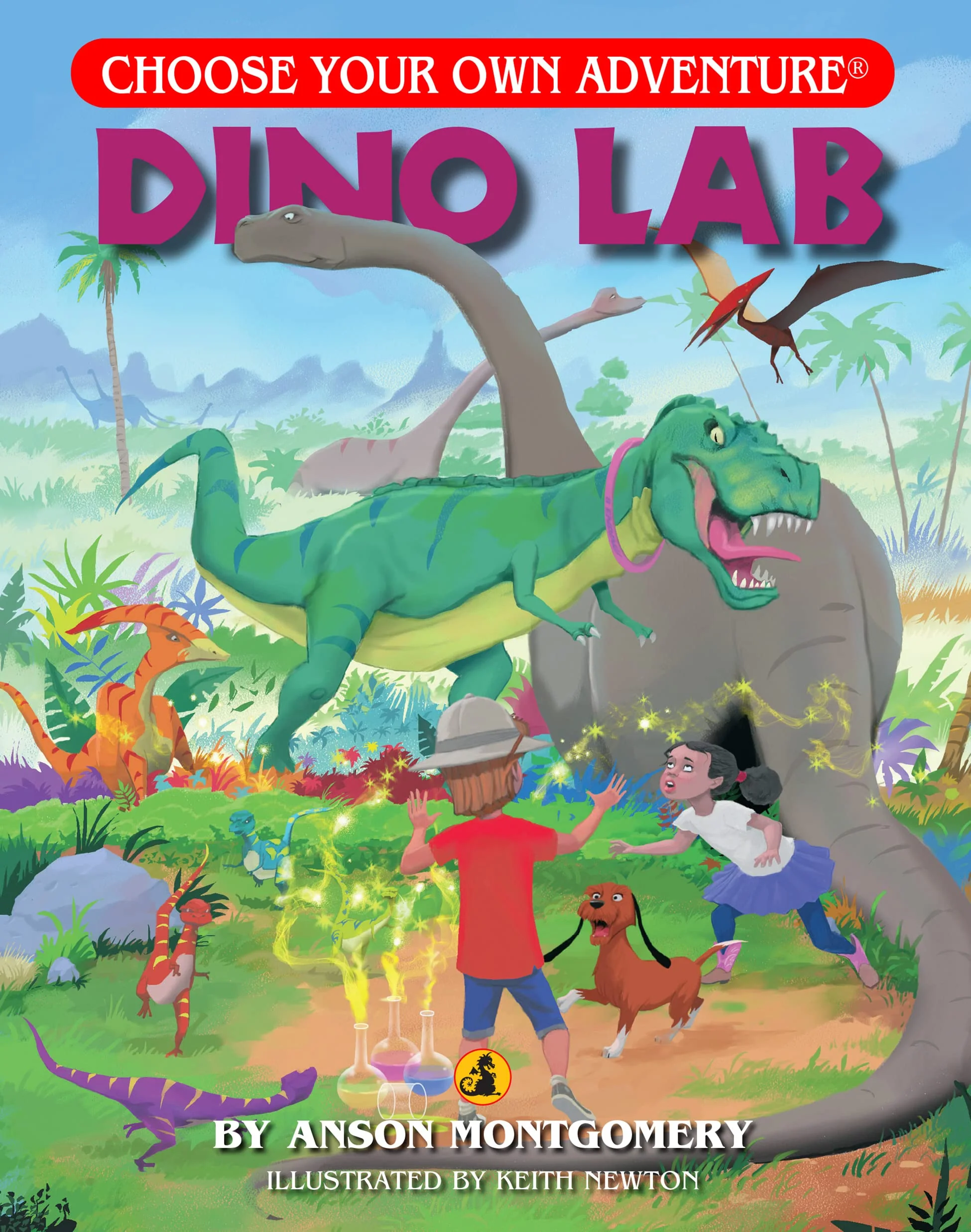 Choose Your Own Adventure Dino Lab Book