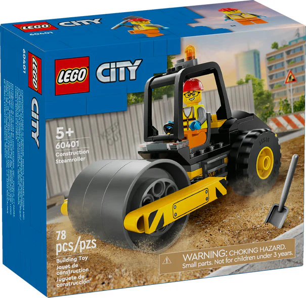 City Construction Steamroller