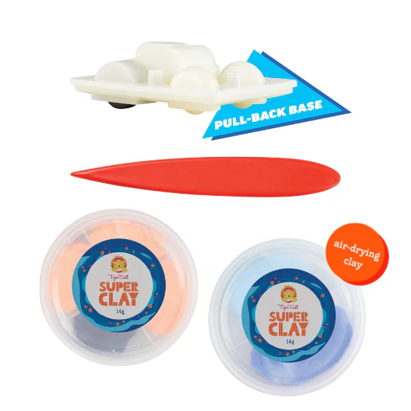 Clay Craft Pull-Back Hovercraft - Image 2