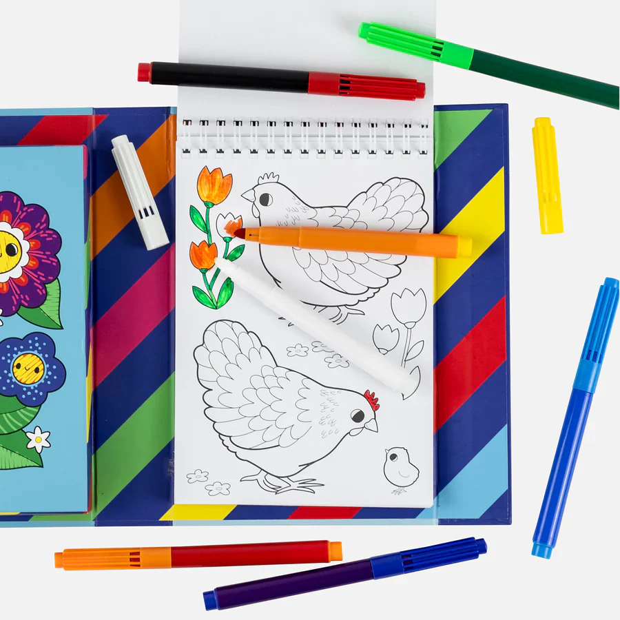 Color Change Coloring Set Garden Friends - Image 2