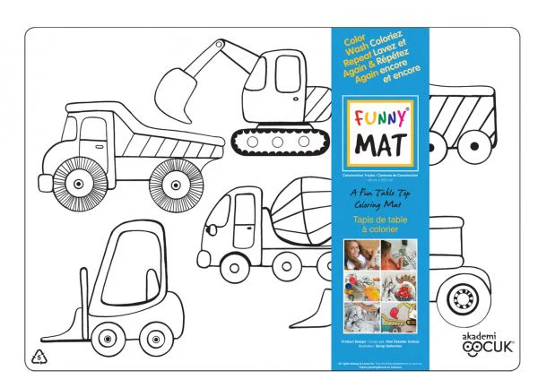 Construction Placemat