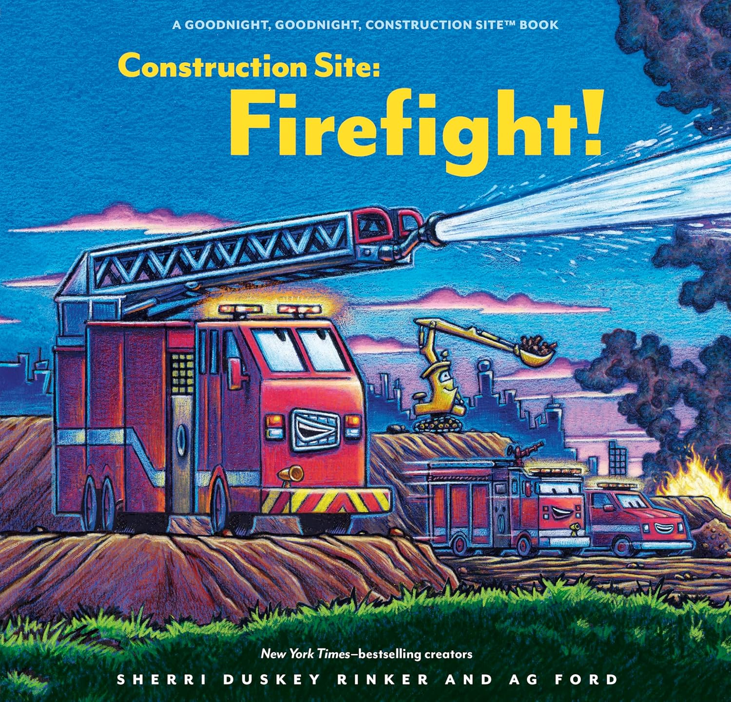 Construction Site: Firefight! Book