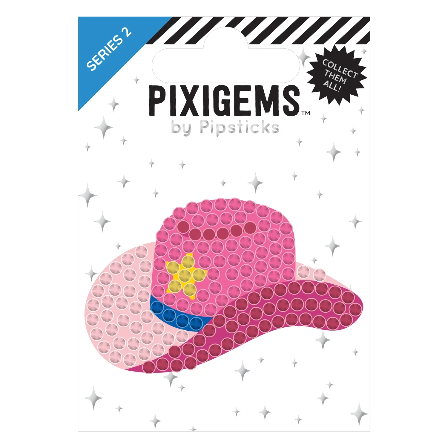 Cooper Cowboy Hat Pixigem Sticker