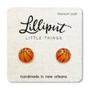 Basketball Earrings