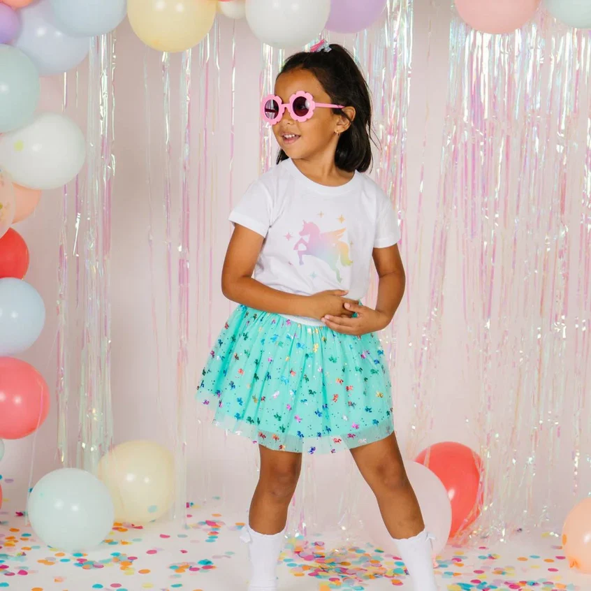 Unicorn Rainbow Tutu Size 2-4 - Image 2