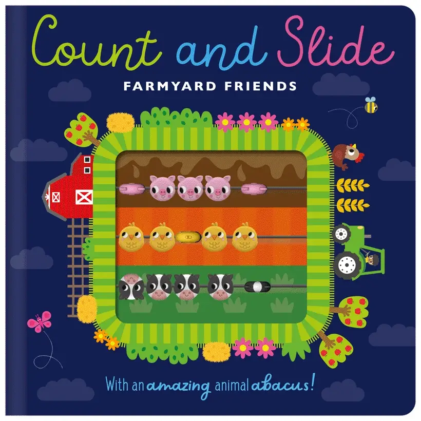 Count And Slide Farmyard Friends Board Book