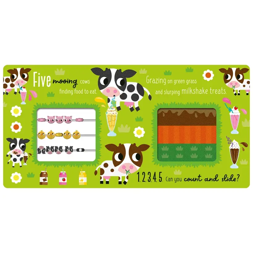Count And Slide Farmyard Friends Board Book - Image 2