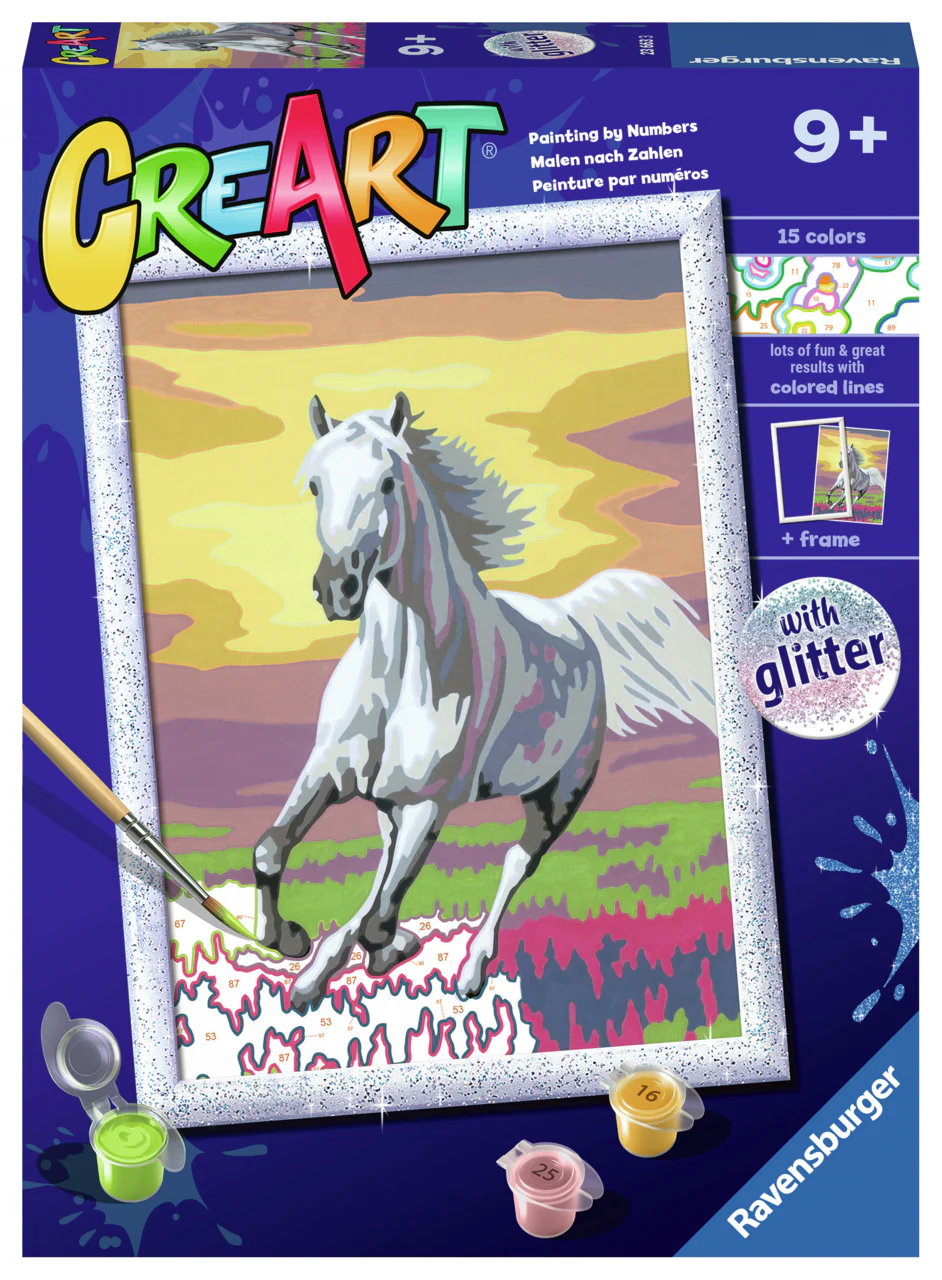 CreArt Sunset Horses