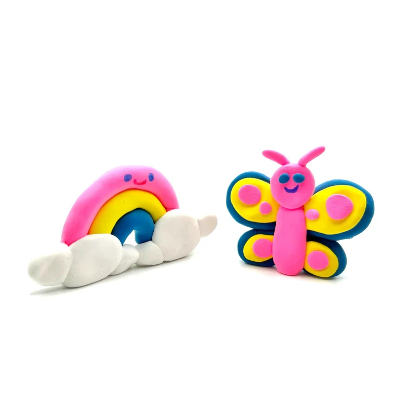 Creatibles Air Dry Clay Kit Rainbow Pals BFFs - Image 2
