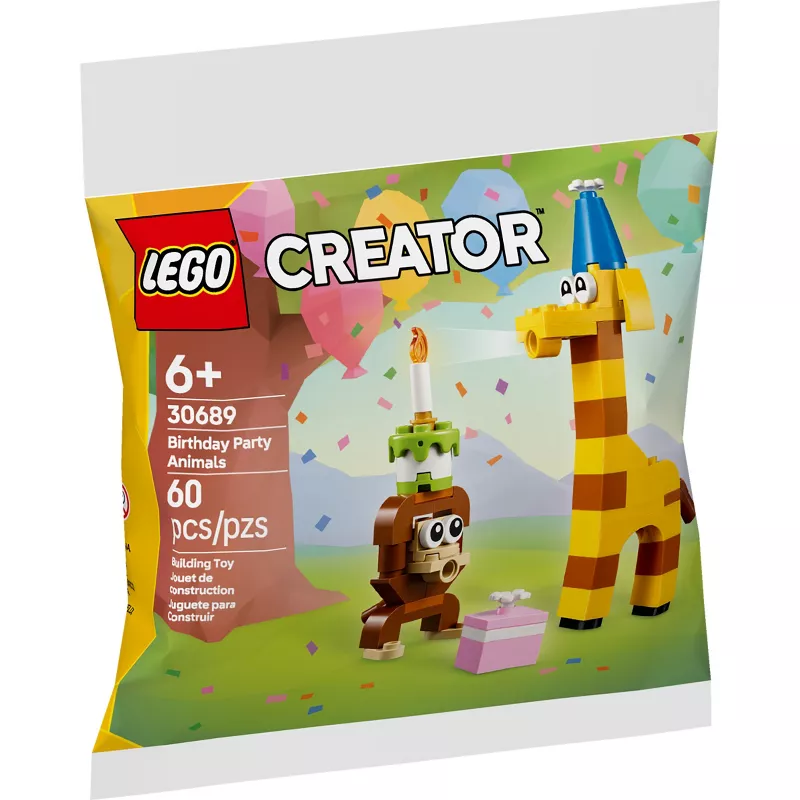Creator Birthday Party Animals Bag