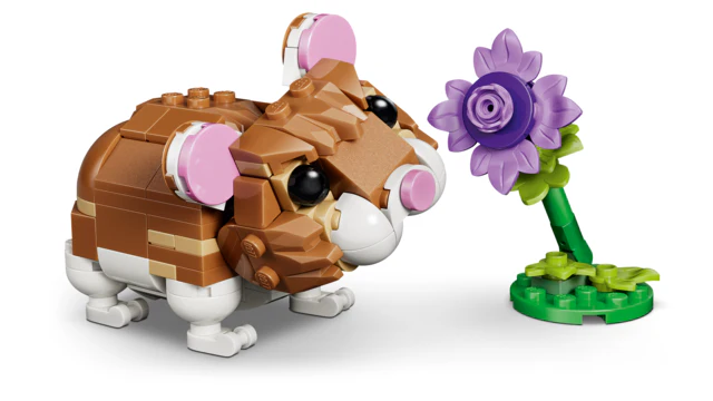 Creator Cute Hamster With A Flower - Image 2