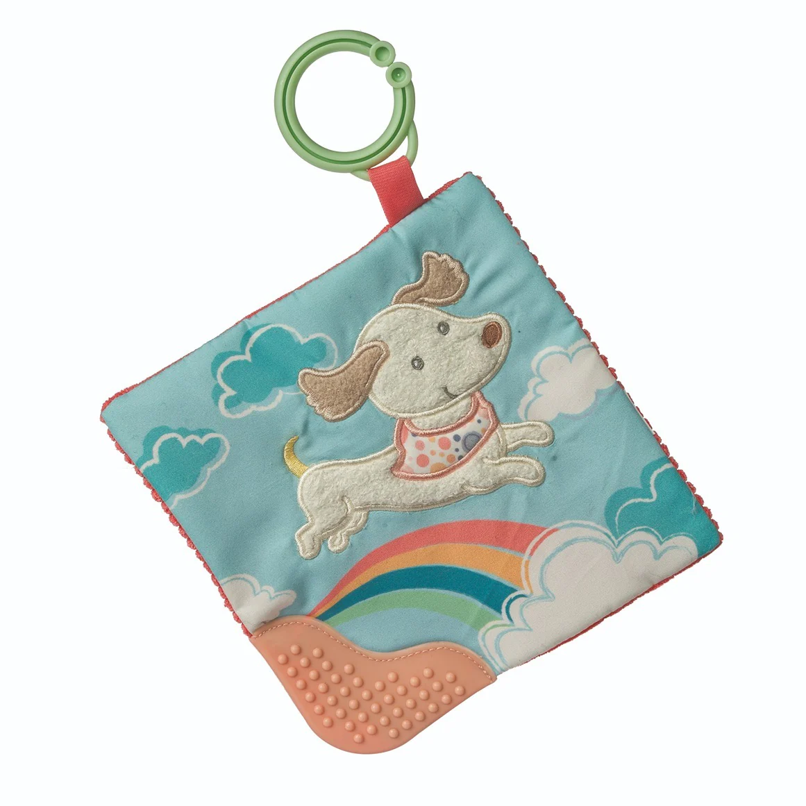 Dancing Dachshund Crinkle Teether Square