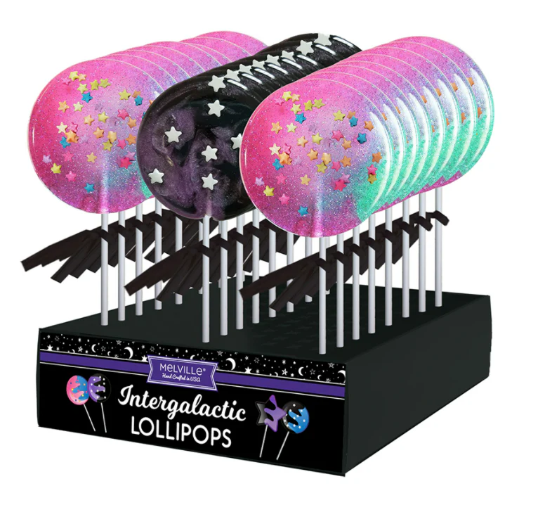 Dark & Pink Galaxy Lollipop