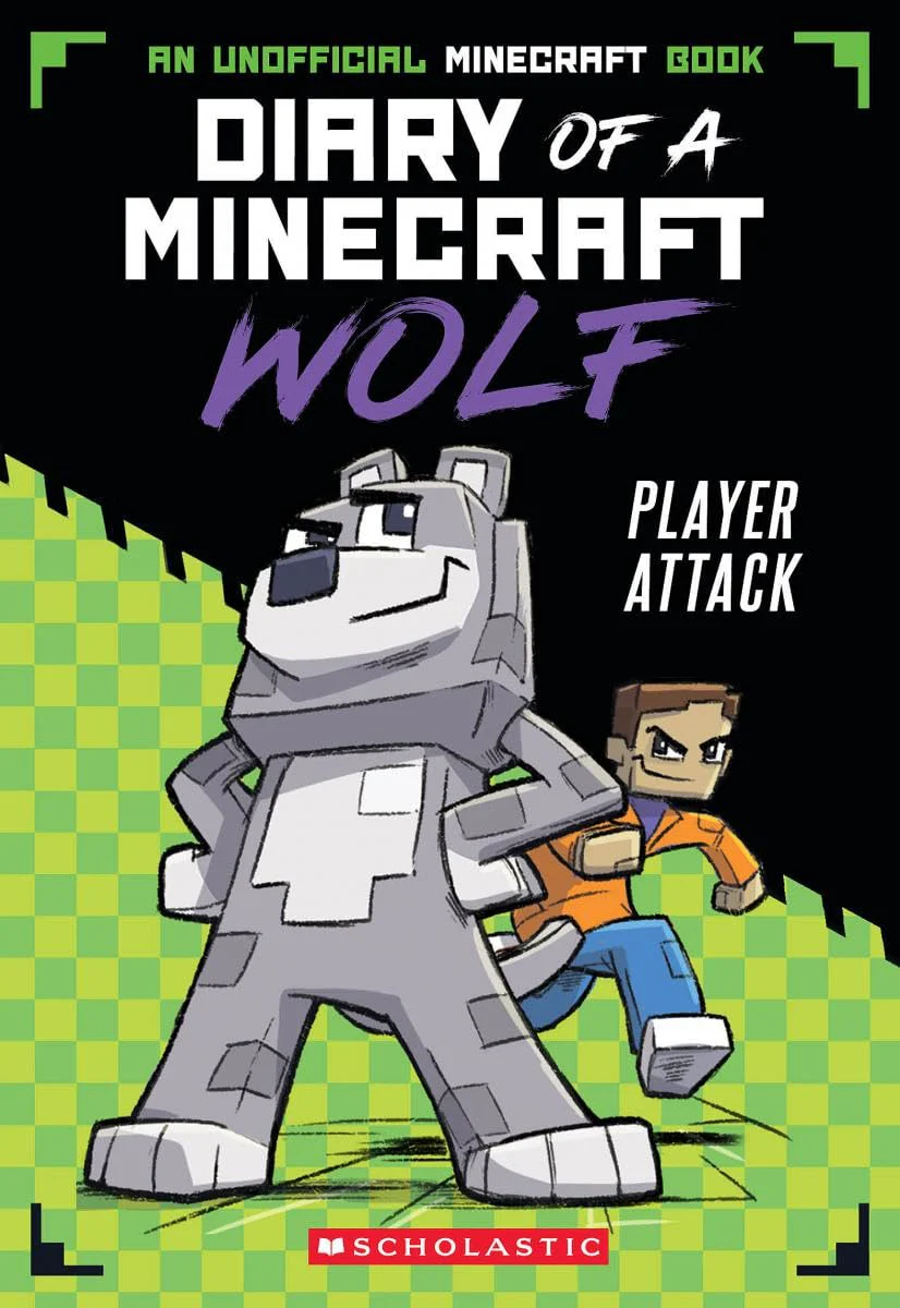 Diary Of A Minecraft Wolf #1 Player Attack Book