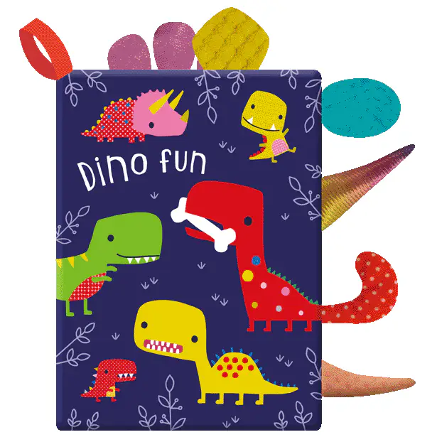 Dino Fun Sensory Cloth Book