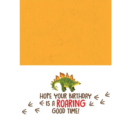 Dino-Mite Foil Birthday Card - Image 2