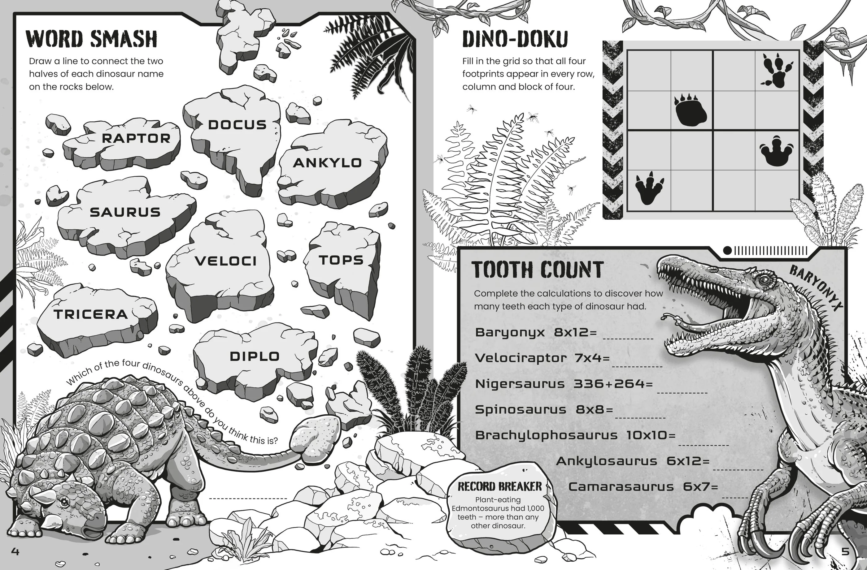 Dinosaur Puzzle Book - Image 2