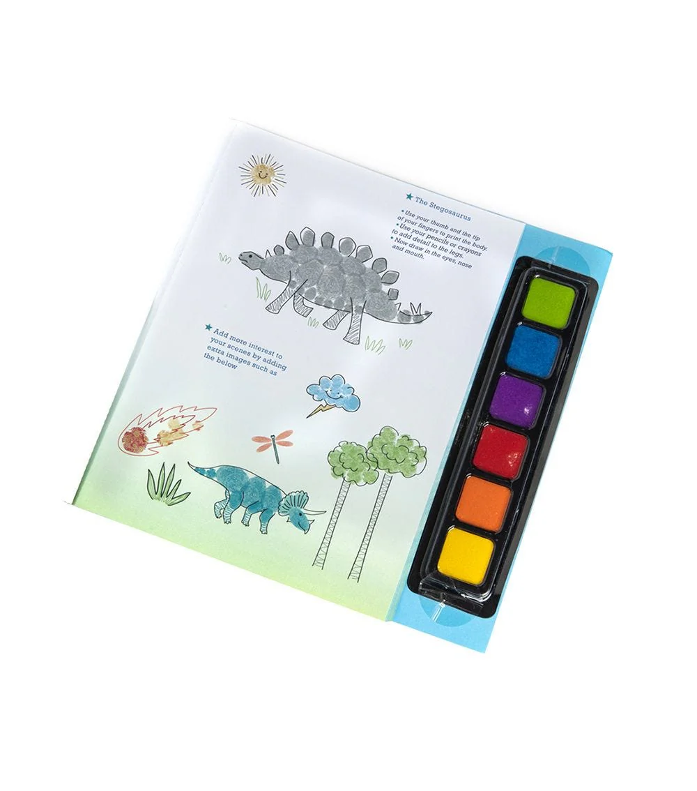Dinosaur Fingerprint Buddies Book - Image 2