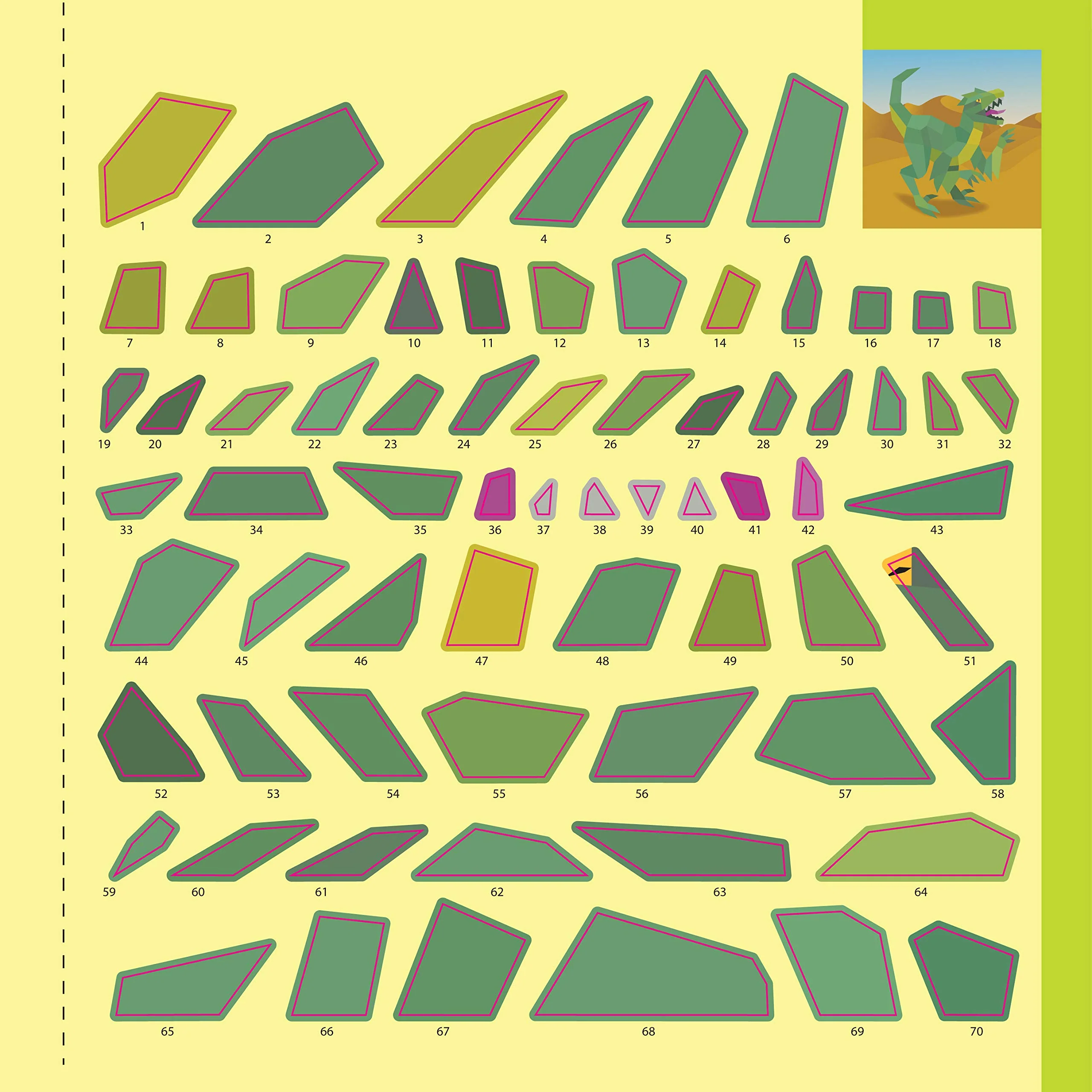 Dinosaurs Paint By Sticker Kids - Image 4