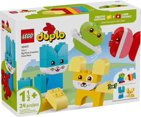 Duplo 3 in 1 My First Creative Cute Pets