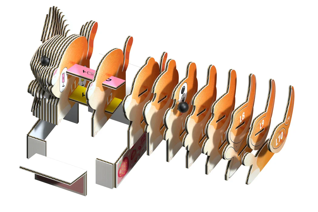 Eugy Cat - Pumpkin 3D Puzzle - Image 3