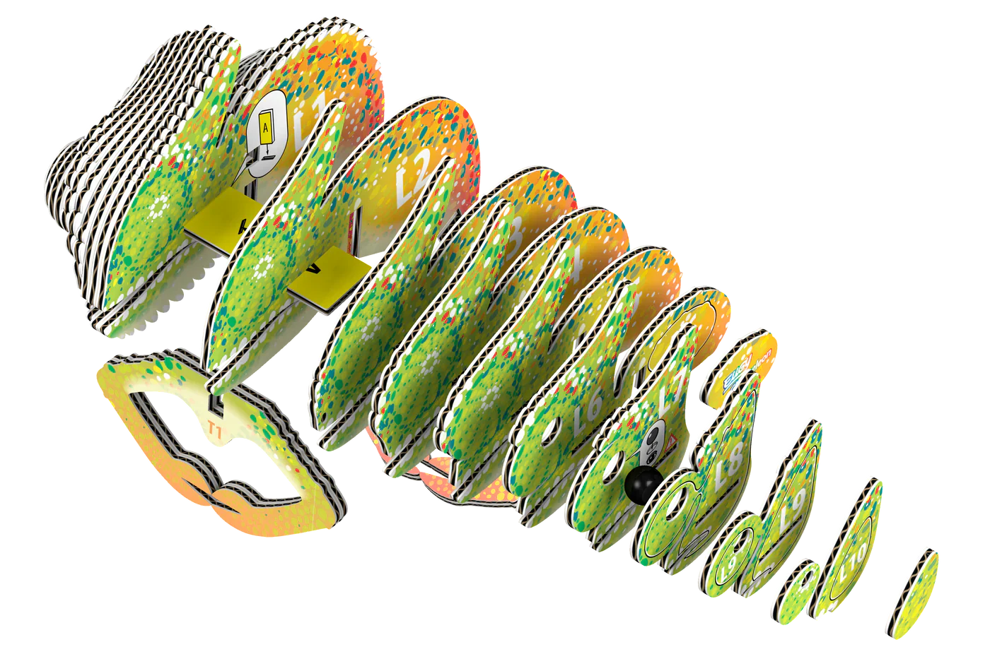 Eugy Chameleon 3D Puzzle - Image 3