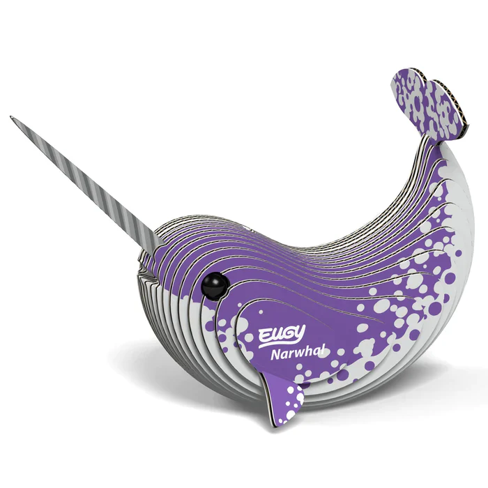 Eugy Narwhal 3D Puzzle - Image 2
