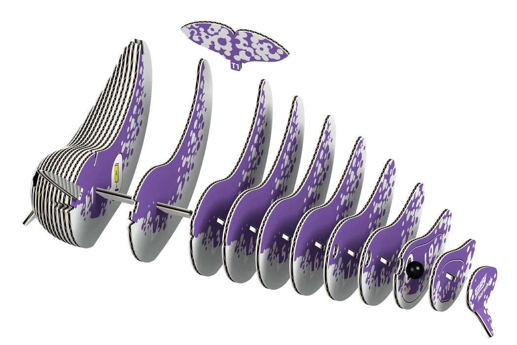 Eugy Narwhal 3D Puzzle - Image 3