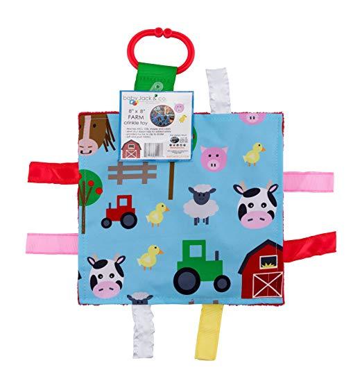 Farm Crinkle Sensory Square