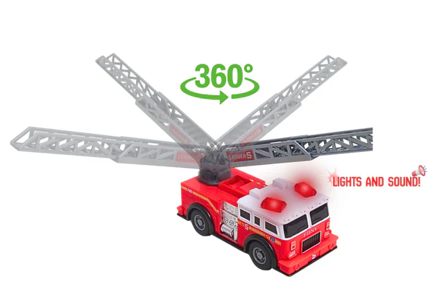 FDNY Mighty Fire Truck With Light & Sound - Image 3