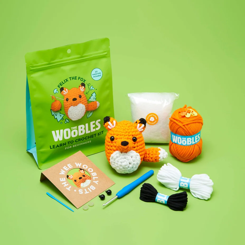 Felix The Fox Beginner Crochet Kit