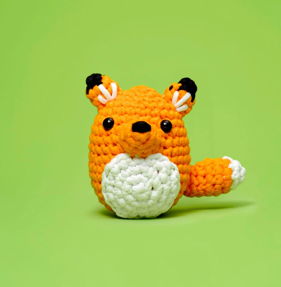 Felix The Fox Beginner Crochet Kit - Image 2