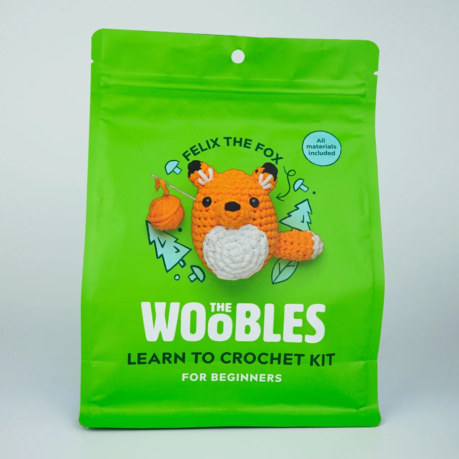 Felix The Fox Beginner Crochet Kit - Image 3