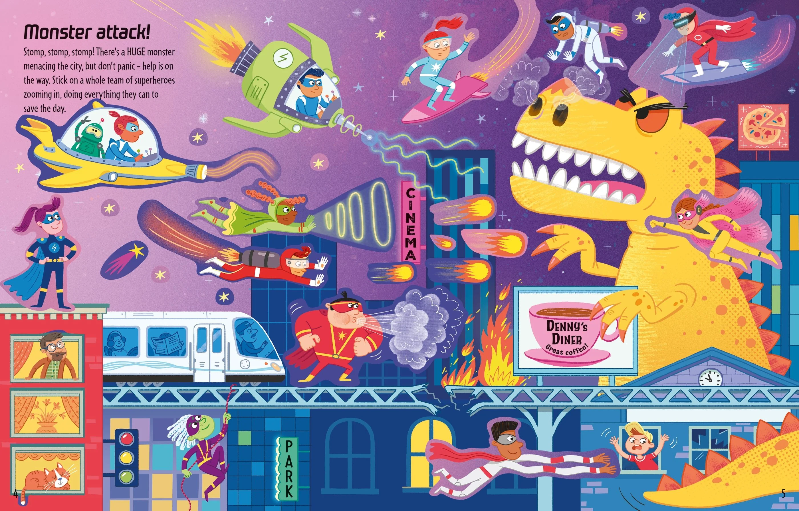 First Sticker Book Superheroes - Image 3