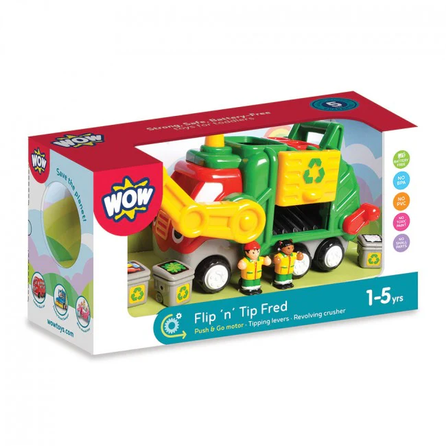 Flip N Tip Fred Garbage Truck