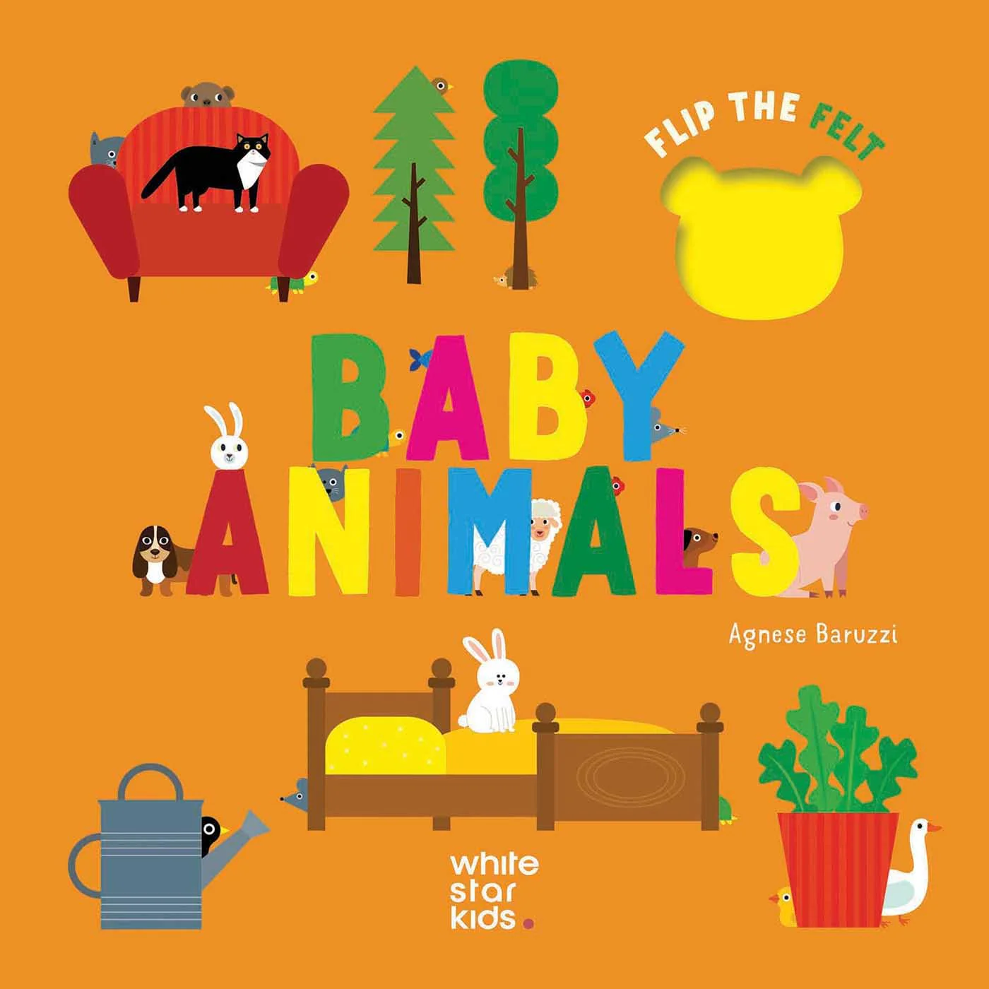 Flip The Felt Baby Animals Board Book