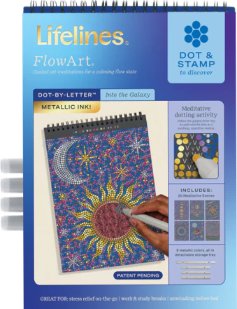 FlowArt Dot-By-Letter Into The Galaxy