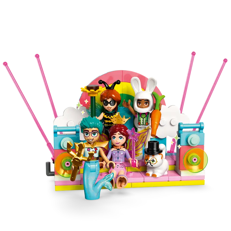 Friends Costume Party With Unicorn & Fairy - Image 2