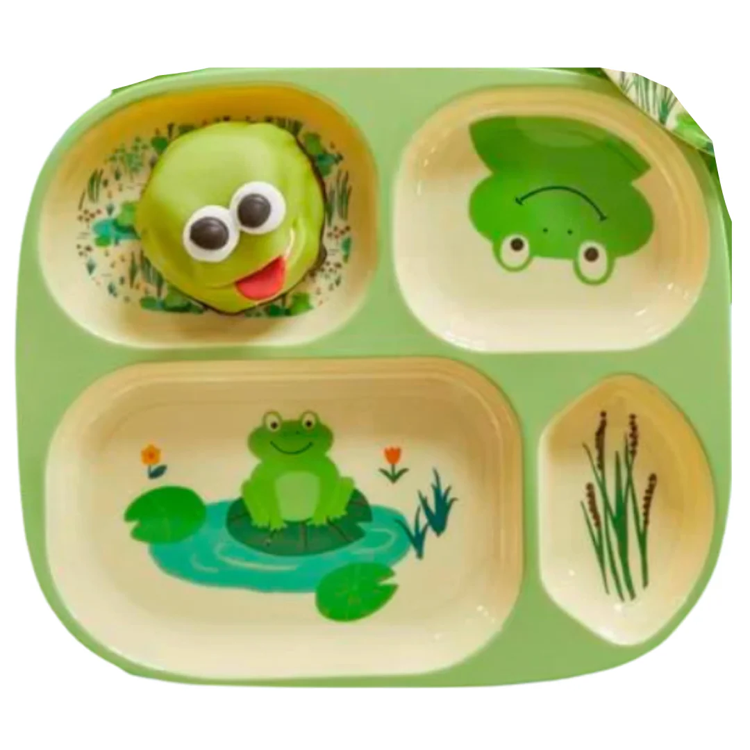 Frog Melamine Dinner Set - Image 3