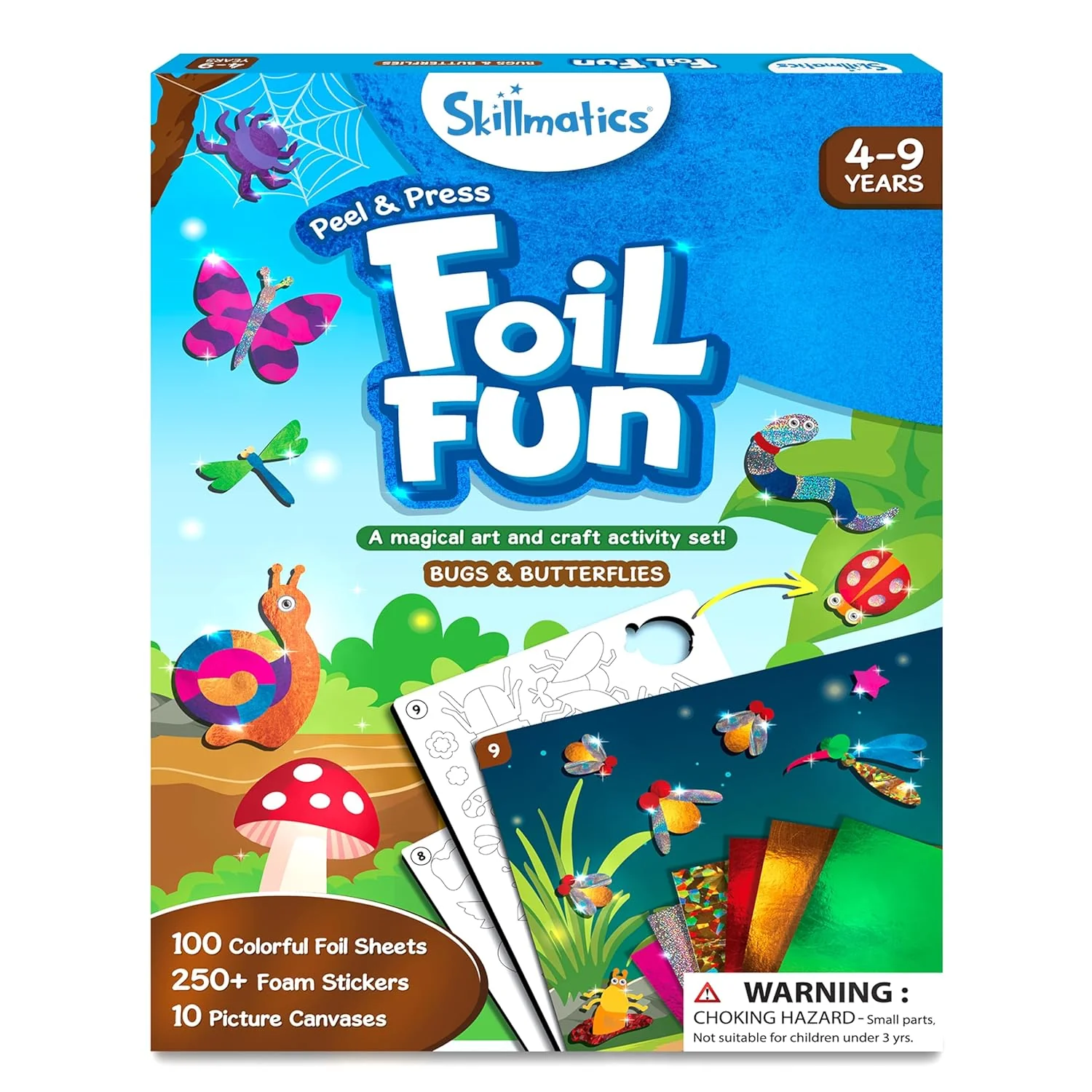 Fun Foil Bugs And Butterflies