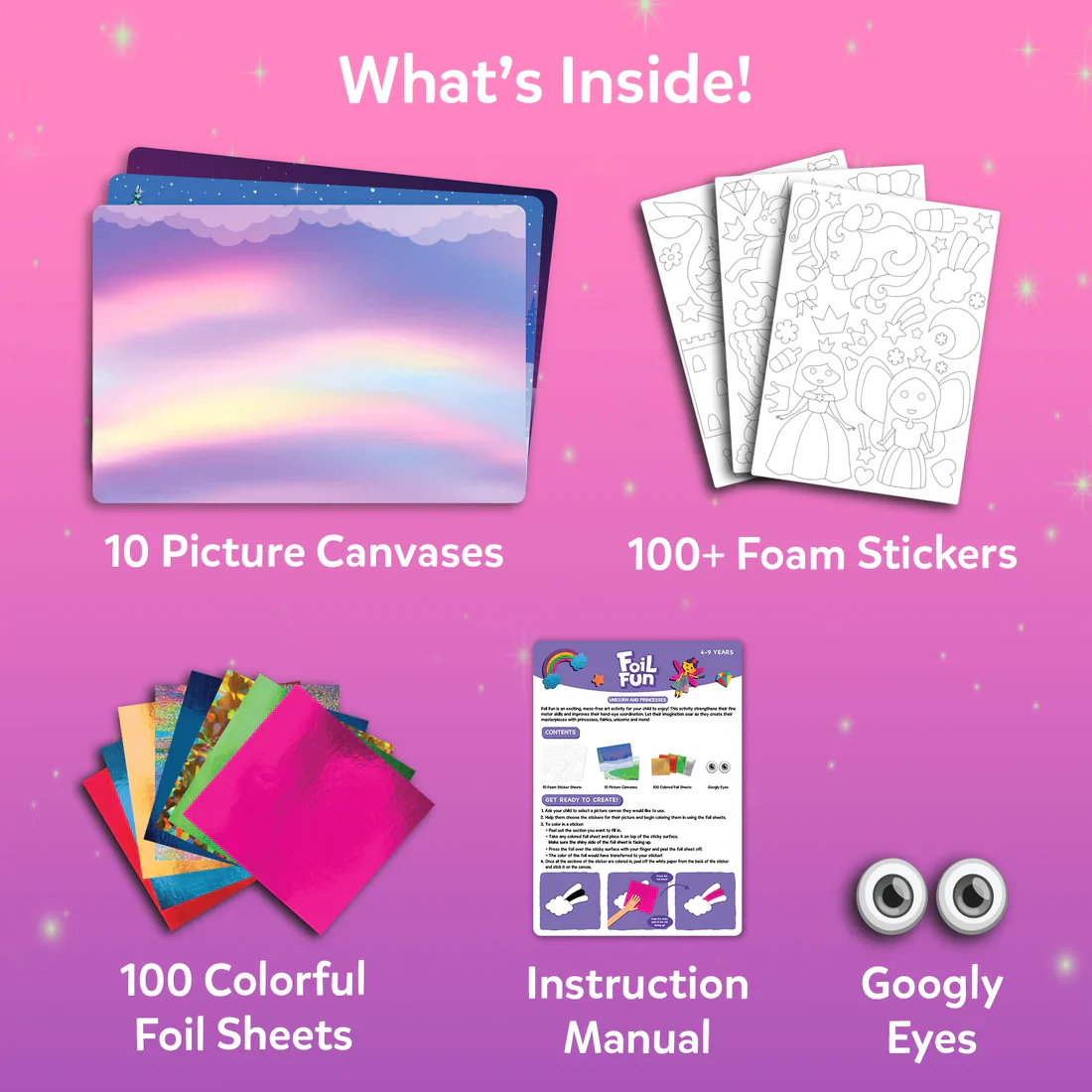 Fun Foil Unicorn & Princesses - Image 2