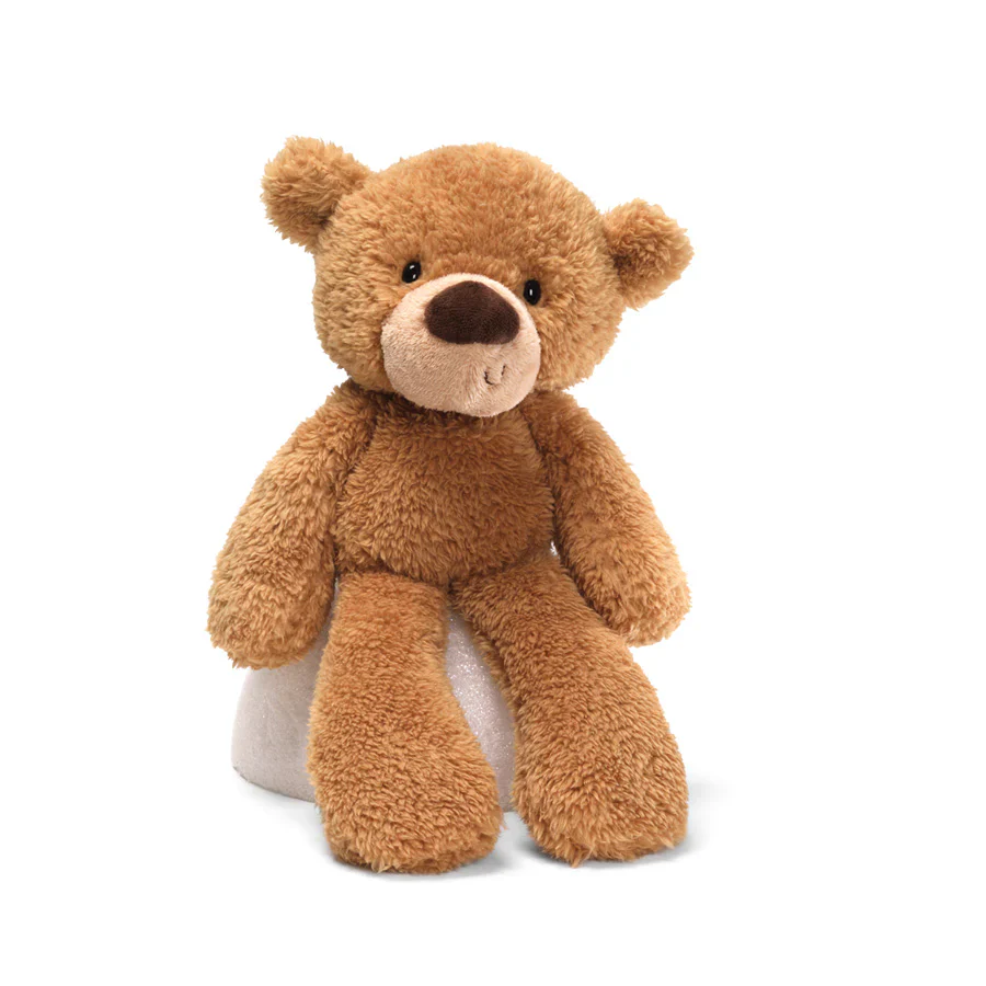 Fuzzy Beige Bear