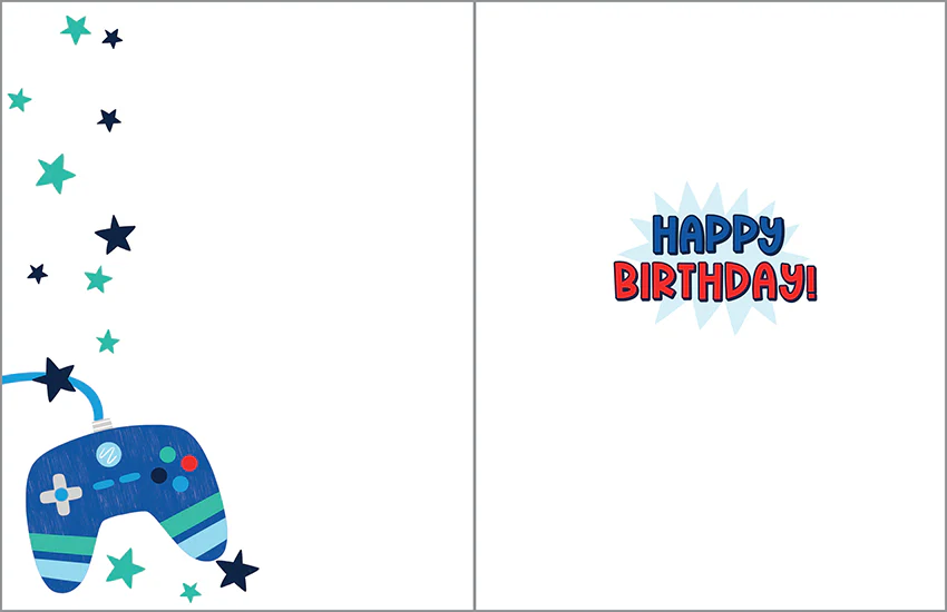 Gaming Birthday Card - Image 2