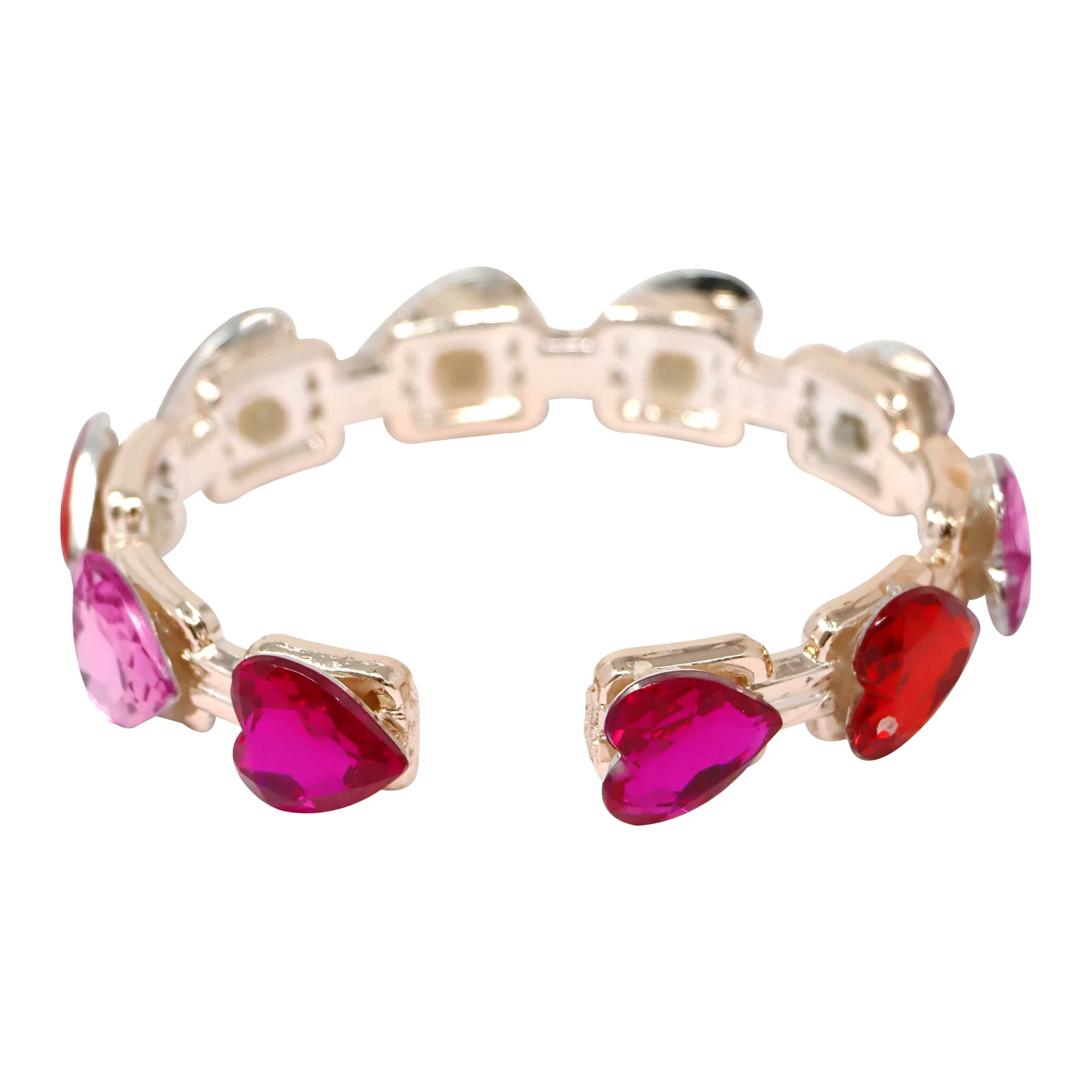 Gemstone Heart Bangle - Image 2
