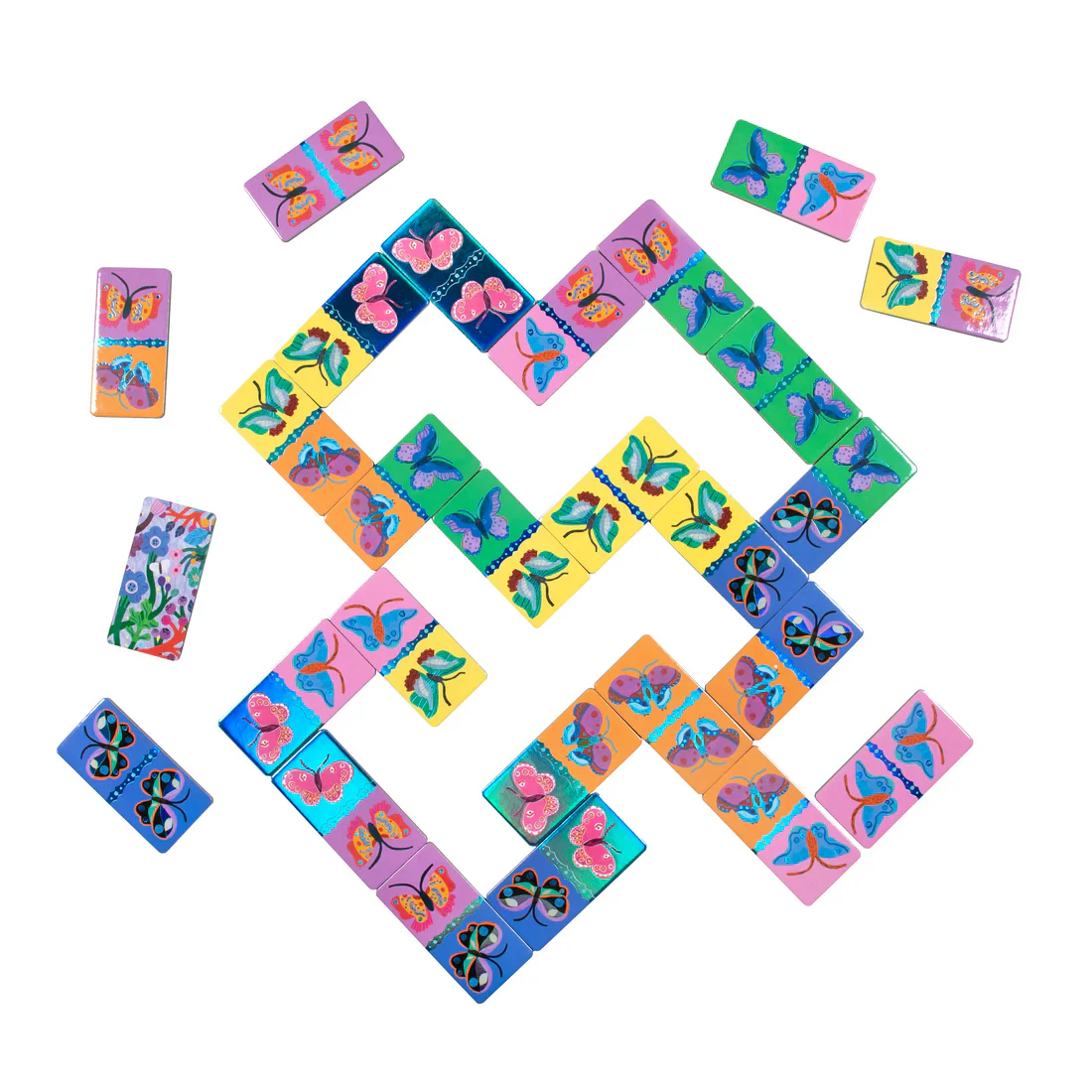 Giant Shiny Butterfly Dominoes - Image 2